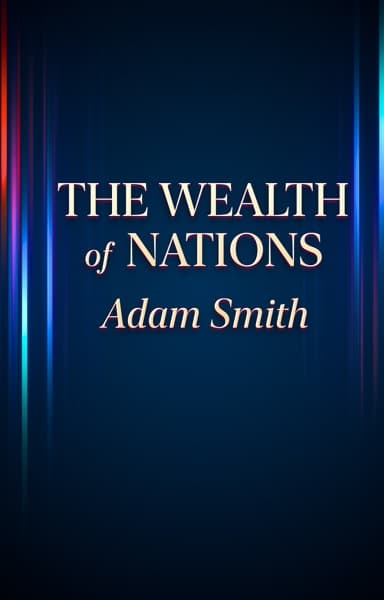 The Wealth of Nations by Adam Smith